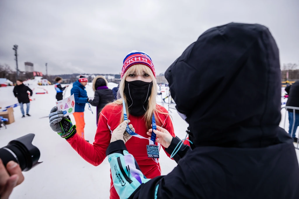 Снежная эстафета